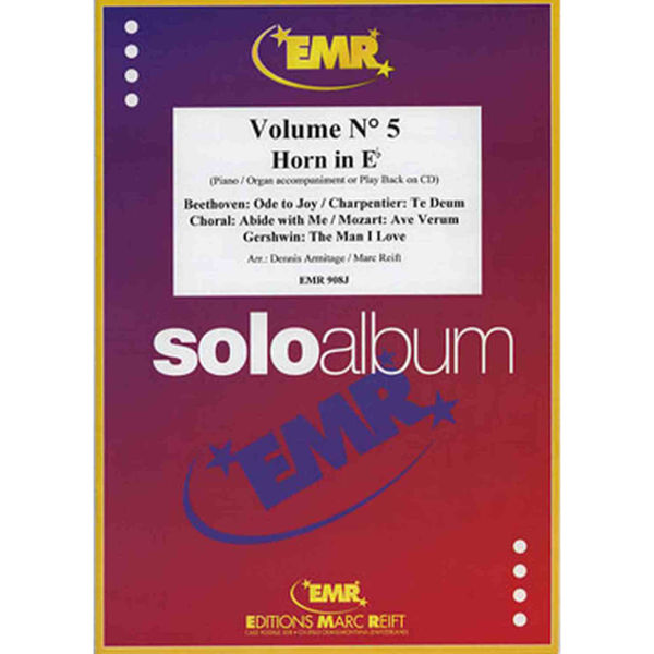 Soloalbum Volume No 5 - Horn in Eb/Piano, arr Dennis Armitage/Mark Reift
