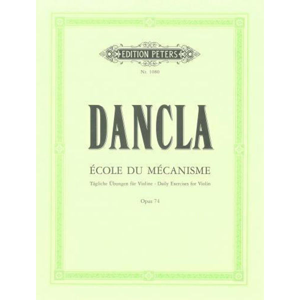 Dancla - 50 Übungen für Violine opus 74