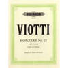 Konzert Nr. 22 A-Moll, Edition for Violin and Piano, Viotti