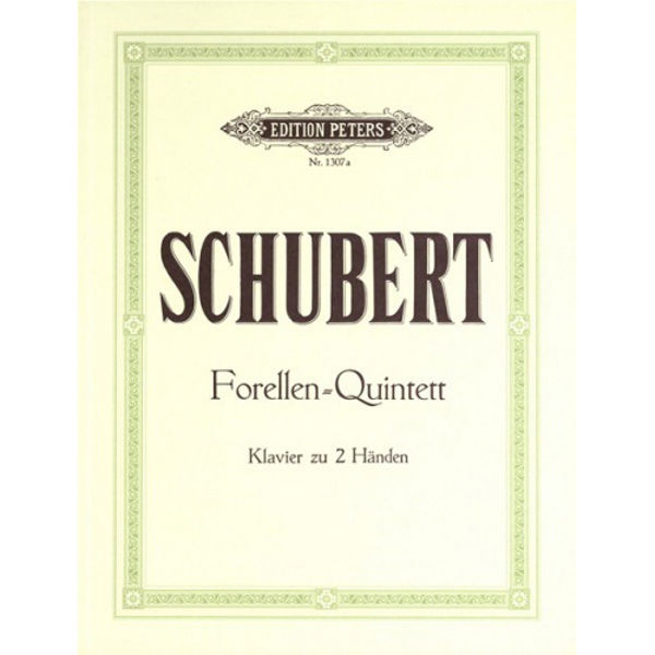 Trout Quintet Op.114, Franz Schubert - Piano Solo