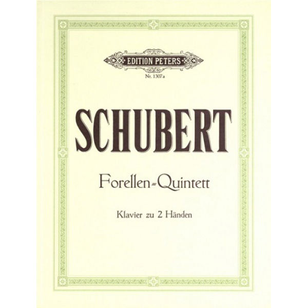 Trout Quintet Op.114, Franz Schubert - Piano Solo