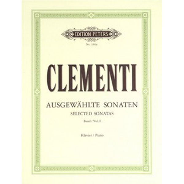 24 Sonatas Vol.1, Muzio Clementi - Piano Solo
