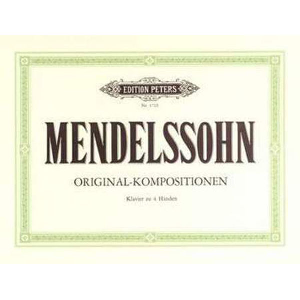 Original Compositions, Felix Mendelssohn (arr: Kirby Shaw) - Piano Duett