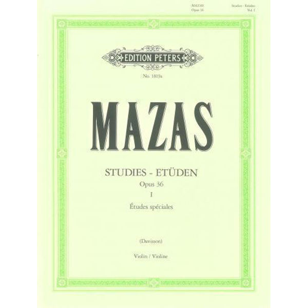 Mazas Violin Etüden opus 36 hefte 1