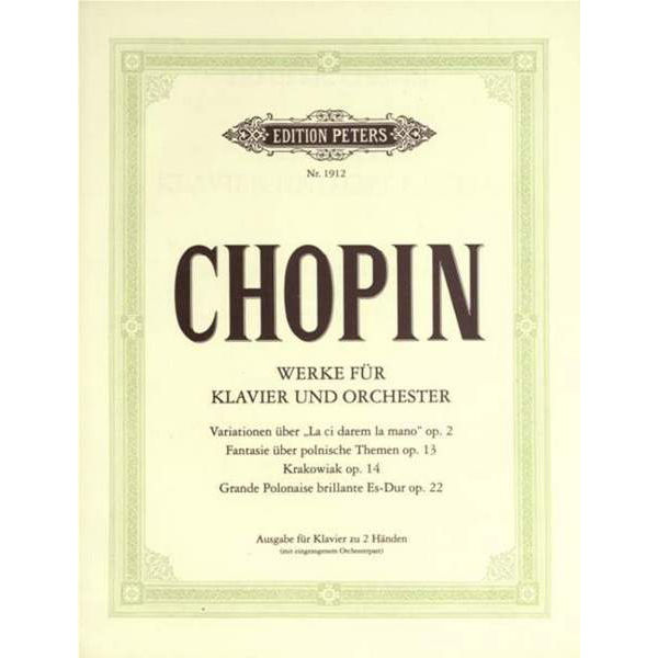 Works for Piano & Orchestra, Frederic Chopin - Piano Solo