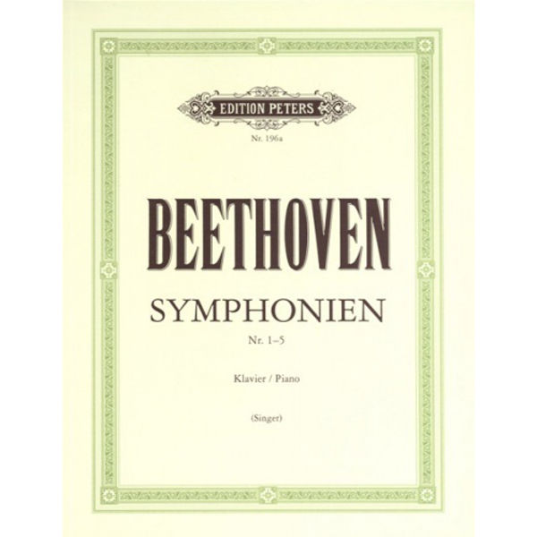 Symphonies Vol.1, Ludwig van Beethoven - Piano Solo