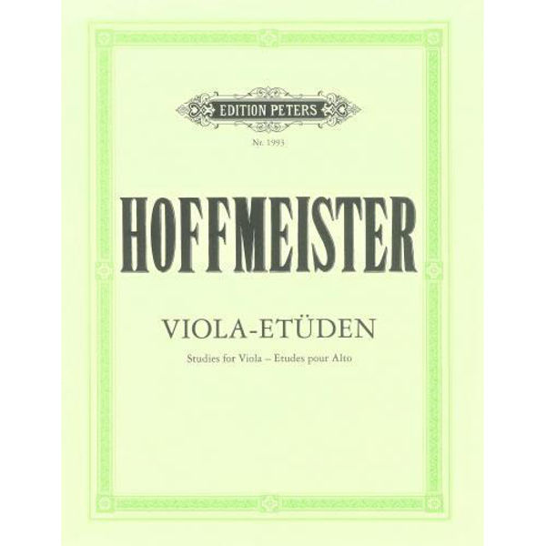 Studies for Viola - Hoffmeister - Viola