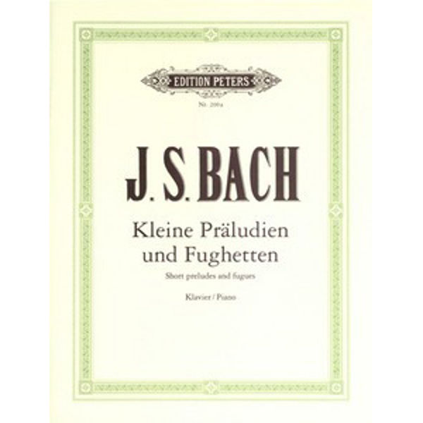 24 Short Preludes & Fugues , Johann Sebastian Bach - Piano Solo