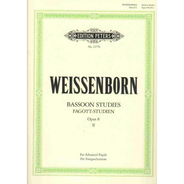 Weissenborn Bassoon Studies opus 8, no. 2