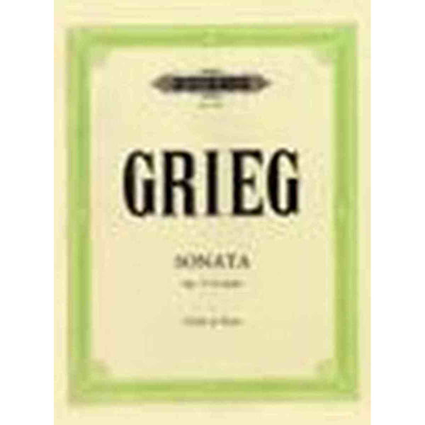 Grieg Sonate no 2 G-dur opus 13 Violin and Piano