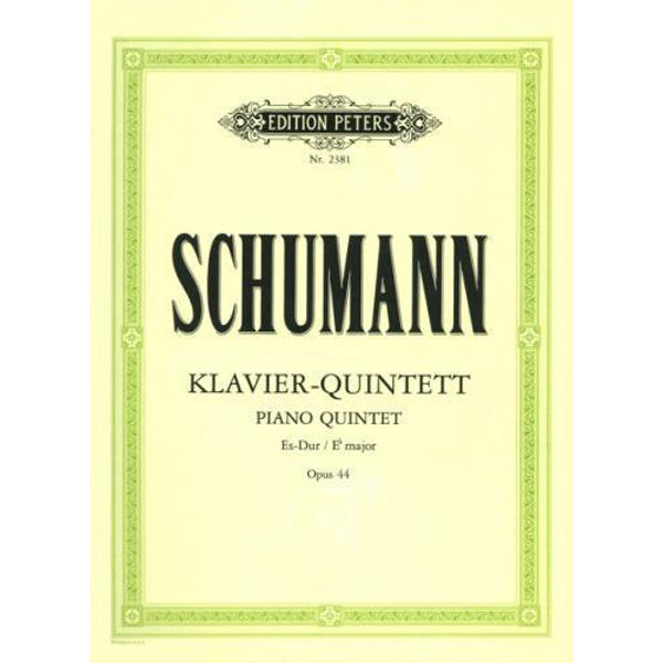 Piano Quintet in E flat Op.44, Robert Schumann - Piano, Strings
