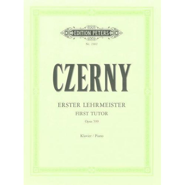First Tutor Op.599, Carl Czerny - Piano Solo