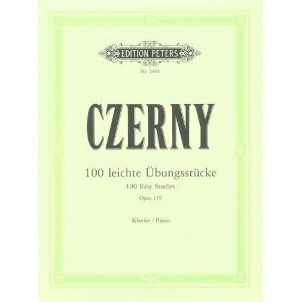 100 Easy Progressive Pieces without Octaves Op.139, Carl Czerny - Piano Solo