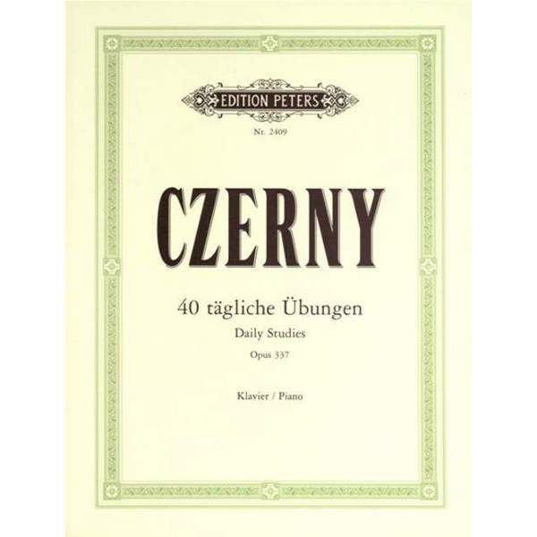 40 Daily Exercises Op.337, Carl Czerny - Piano Solo