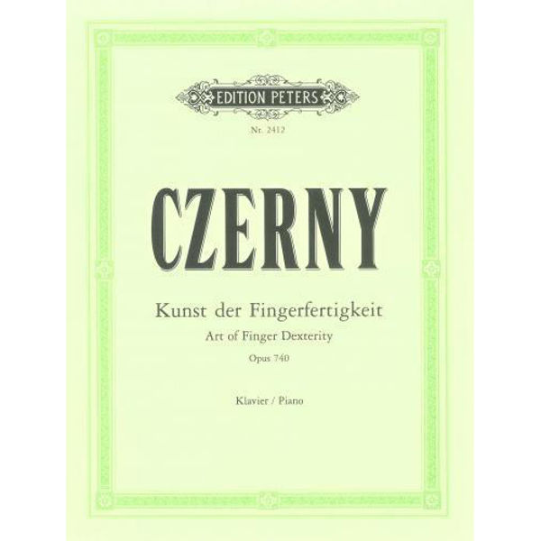 Art of Finger Dexterity Op.740, complete, Carl Czerny - Piano Solo
