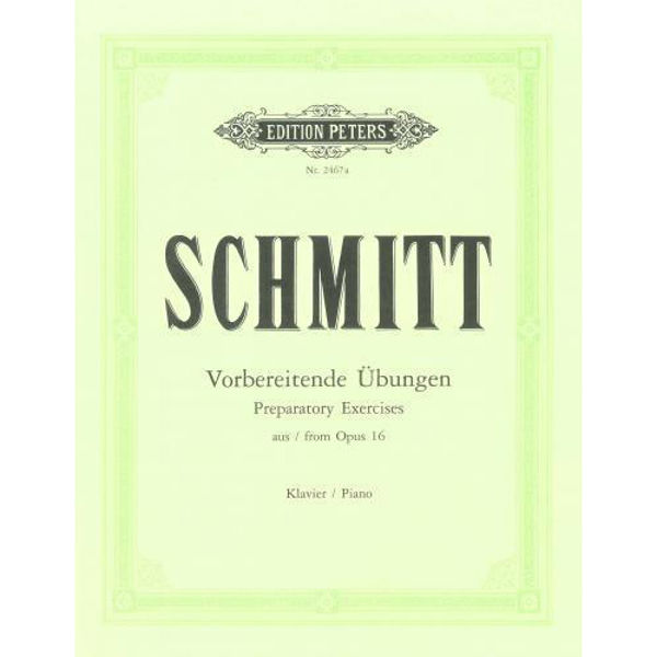 Preparatory Exercises, Aloys Schmitt - Piano Solo