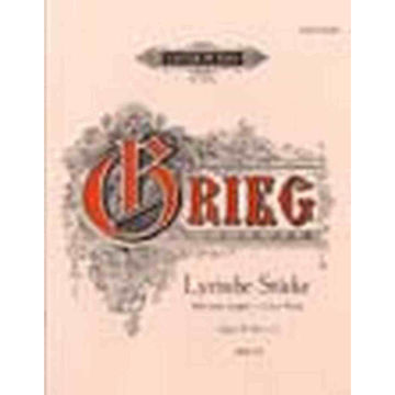 Lyric Pieces opus 57, Edvard Grieg. Piano
