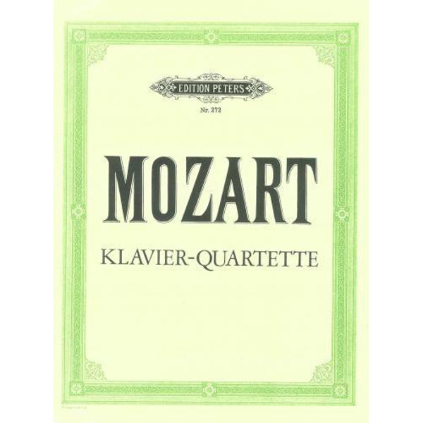Piano Quartets in G minor K478, E flat K493, Wolfgang Amadeus Mozart - Piano, Violin, Viola
