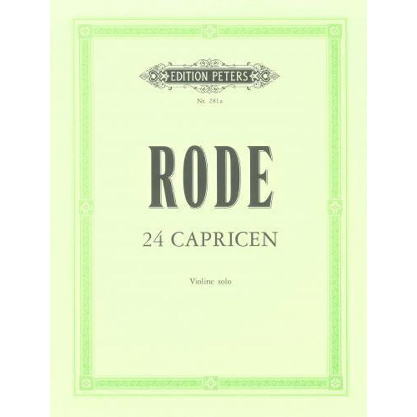 Rode 24 Capricen Violin