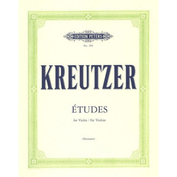 42 Etudes or Caprices for Violin, Rudolf Kreutzer edit Friedrich Hermann