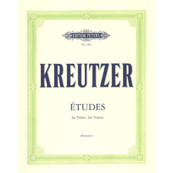 Kreutzer - 42 Etudes or Caprices for Violin (Hermann)