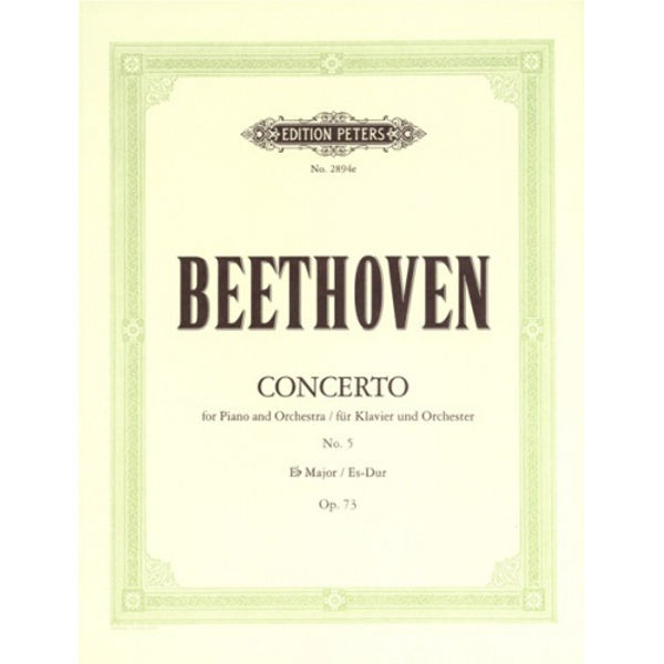 Concerto No. 5 in E flat Op.73 'Emperor', Ludwig van Beethoven - Piano Duett