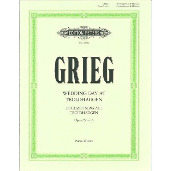 Wedding Day at Troldhaugen Op.65 No. 6, Edvard Grieg - Piano