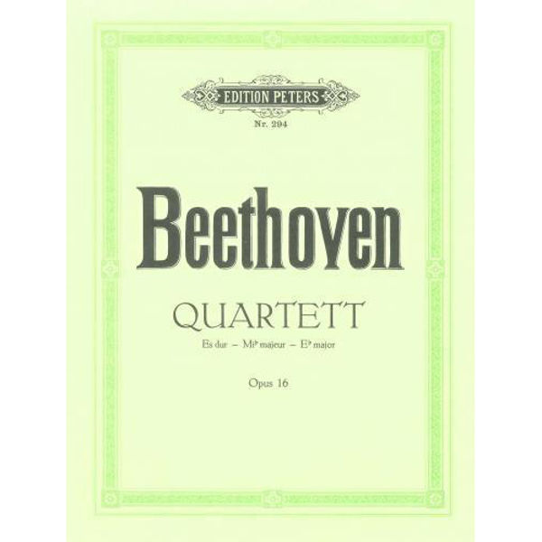 Piano Quartet in E flat Op.16, Ludwig van Beethoven - Piano, Violin, Viola