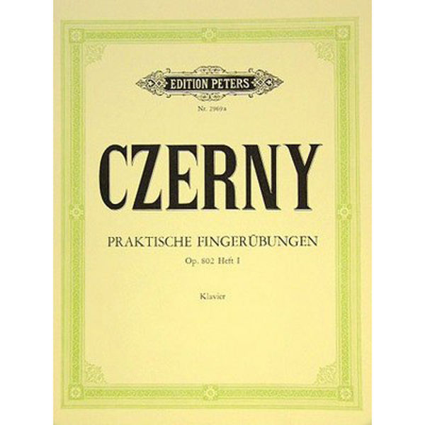 Practical Finger Exercises Op.802 Vol.1, Carl Czerny - Piano Solo