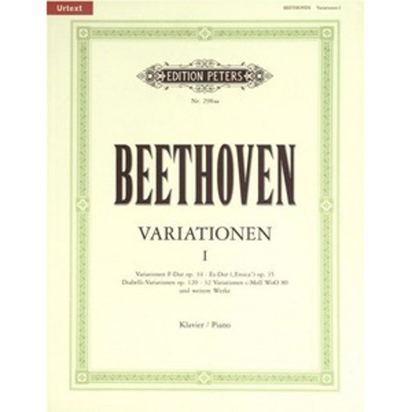 Variations (complete) Vol.1, Ludwig van Beethoven - Piano Solo