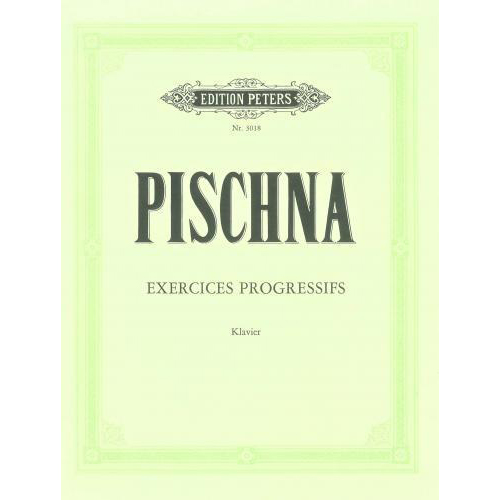 60 Progressive Exercises Johann Pischna Piano Solo Musikk Miljø