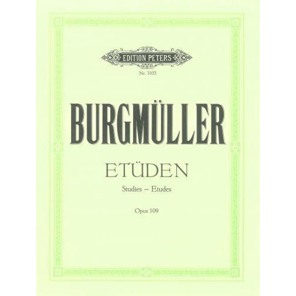 18 Characteristic Studies Op.109, Friedrich Burgmuller - Piano Solo