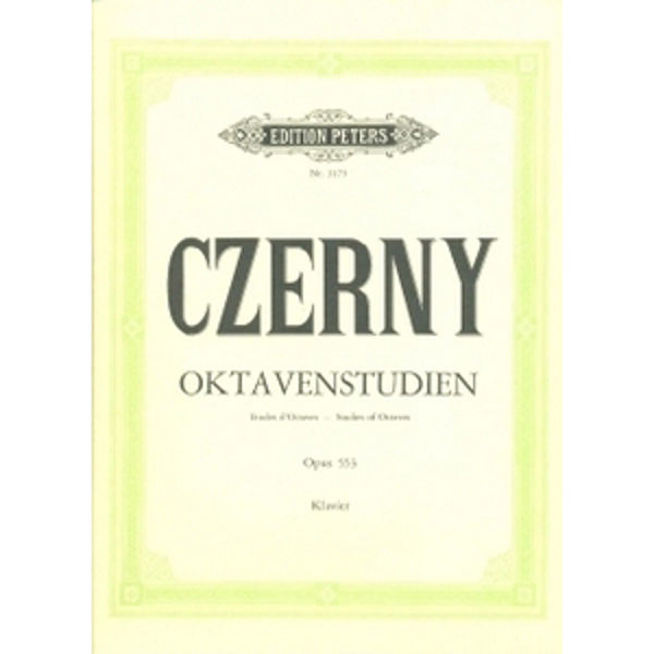 6 Octave Studies Op.553, Carl Czerny - Piano Solo