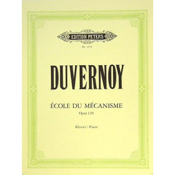 School of Mechanism Op.120, Jean Baptiste Duvernoy - Piano Solo