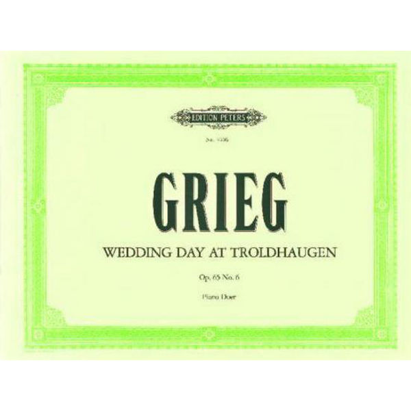Wedding Day at Troldhaugen Op.65 No. 6, Edvard Grieg - Piano Duett