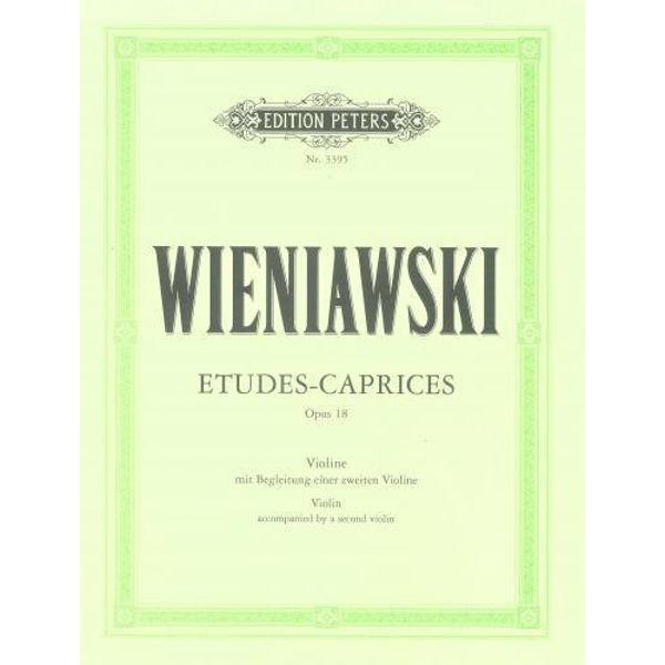 Wieniawski Etudes-Caprices Violin opus 18