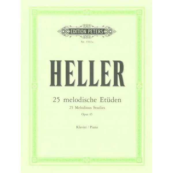 25 Melodious Studies Op.45, Stephen Heller - Piano Solo