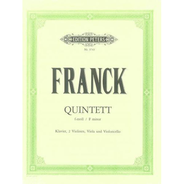 Piano Quintet in F minor, Cesar Franck - Piano, Strings