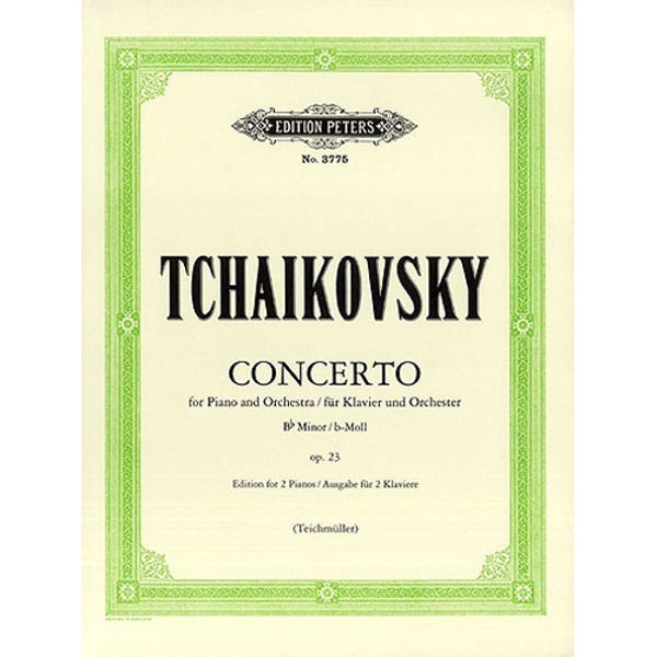 Concerto No. 1 in B flat minor Op.23, Pyotr Ilyich Tchaikovsky - Piano Duett