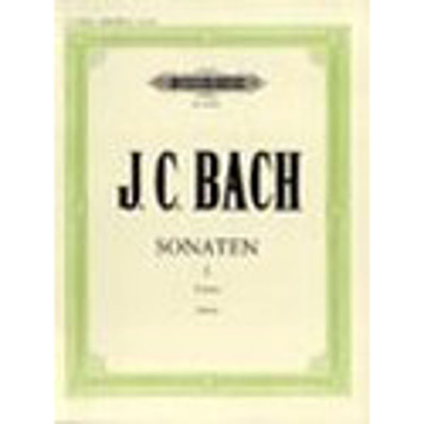 10 Sonatas Vol.1, Johann Christian Bach - Piano Solo