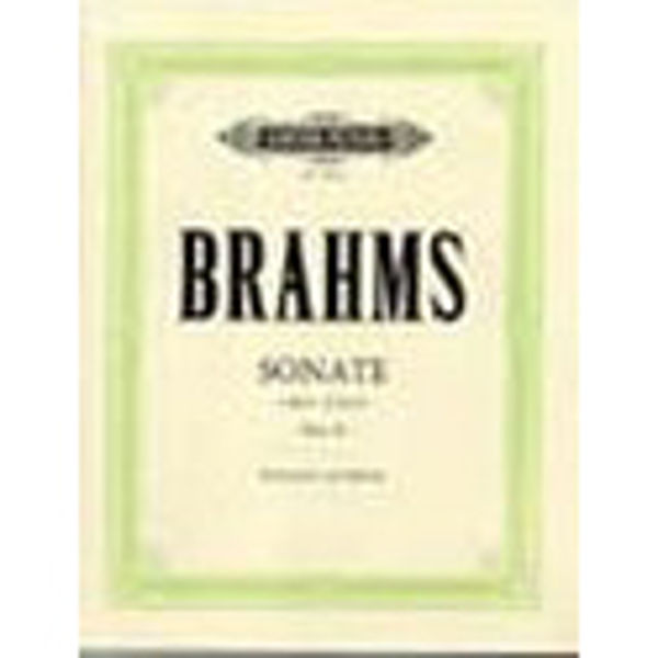 Sonata for Piano and Violoncello e minor op. 38, Johannes Brahms