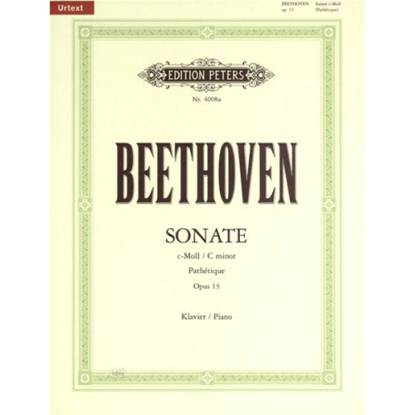 Sonata in C minor Op.13 Pathétique, Ludwig van Beethoven - Piano Solo