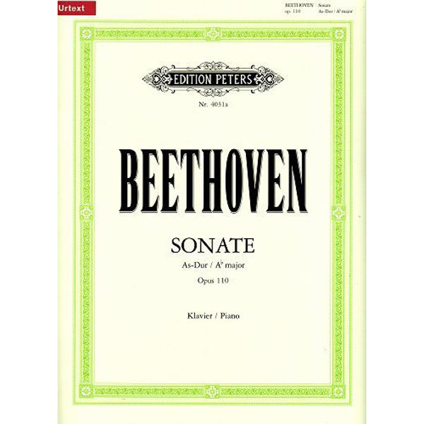 Sonata in A flat major Op.110, Ludwig van Beethoven - Piano Solo