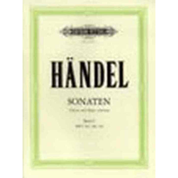 Händel, Sonaten, Violine und Basso continup, Band 1, HWV 361, 368, 370