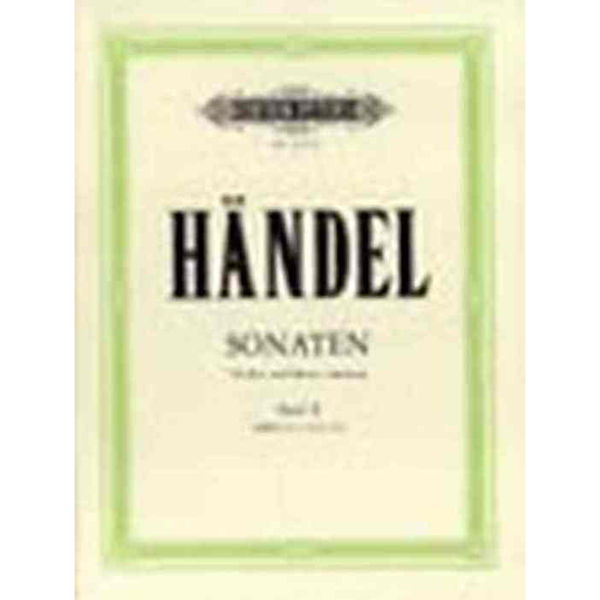 Händel, Sonaten, Violine und Basso continup, Band 2, HWV 371, 372, 373