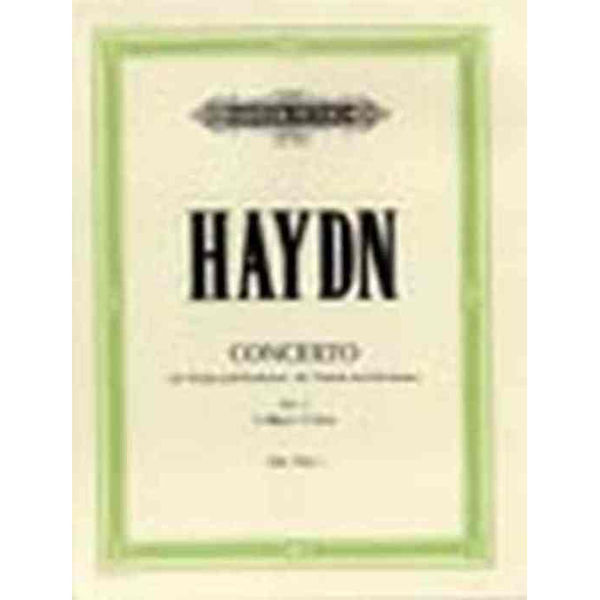Haydn Concerto No. 1 C Major for Violin and Orchestra, Edition for Violin and Piano