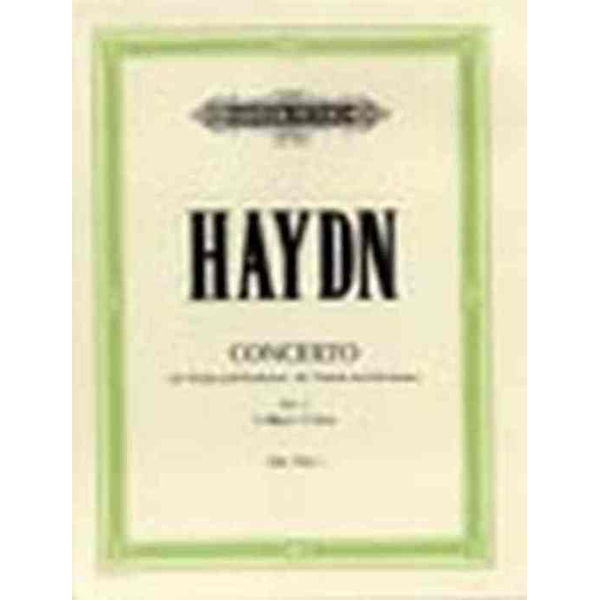 Haydn Concerto No. 1 C Major for Violin and Orchestra, Edition for Violin and Piano