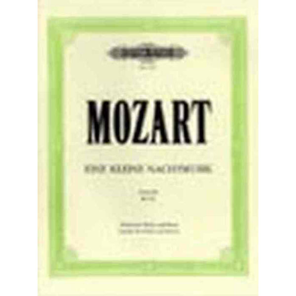 Eine Kleine Nachtmusik, Serenade K 525, Edition for Violin and Piano, Mozart