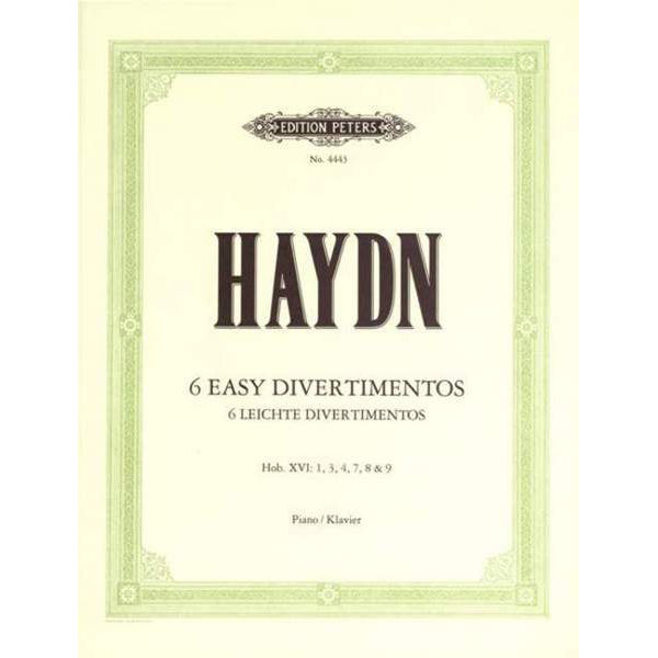 6 Easy Divertimenti (Sonatas), Franz Joseph Haydn - Piano Solo