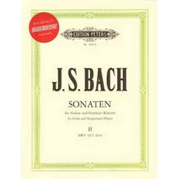 J.S.Bach Sonaten for Violin and Piano Vol. 2 BWV 1017-1019